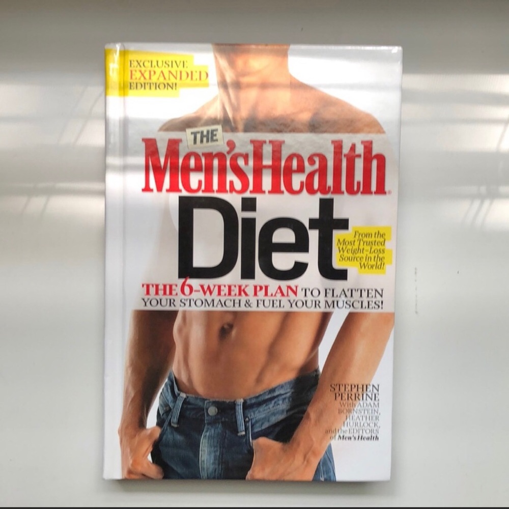 Men’s Health Diet Hardcover Book, 6 Week Plan